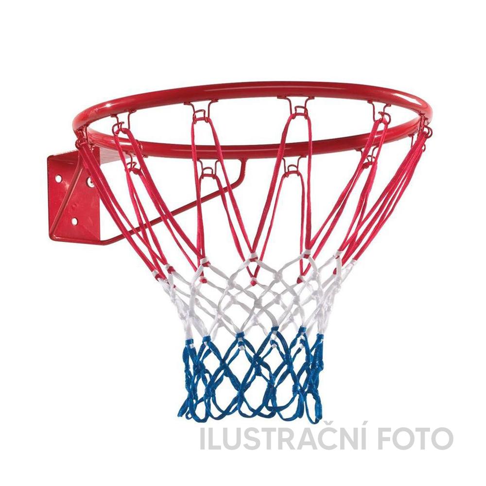 Basketbalový koš červený + síť