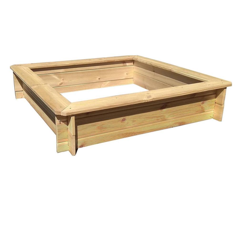 Pískoviště čtyřhranné s dřevěným krytem