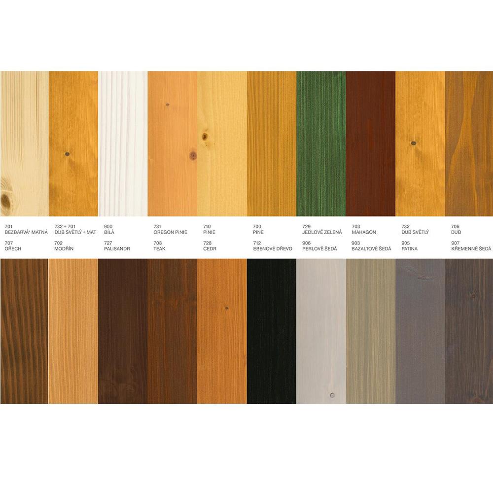 Osmo ochranné olejové lazury 2,5 l