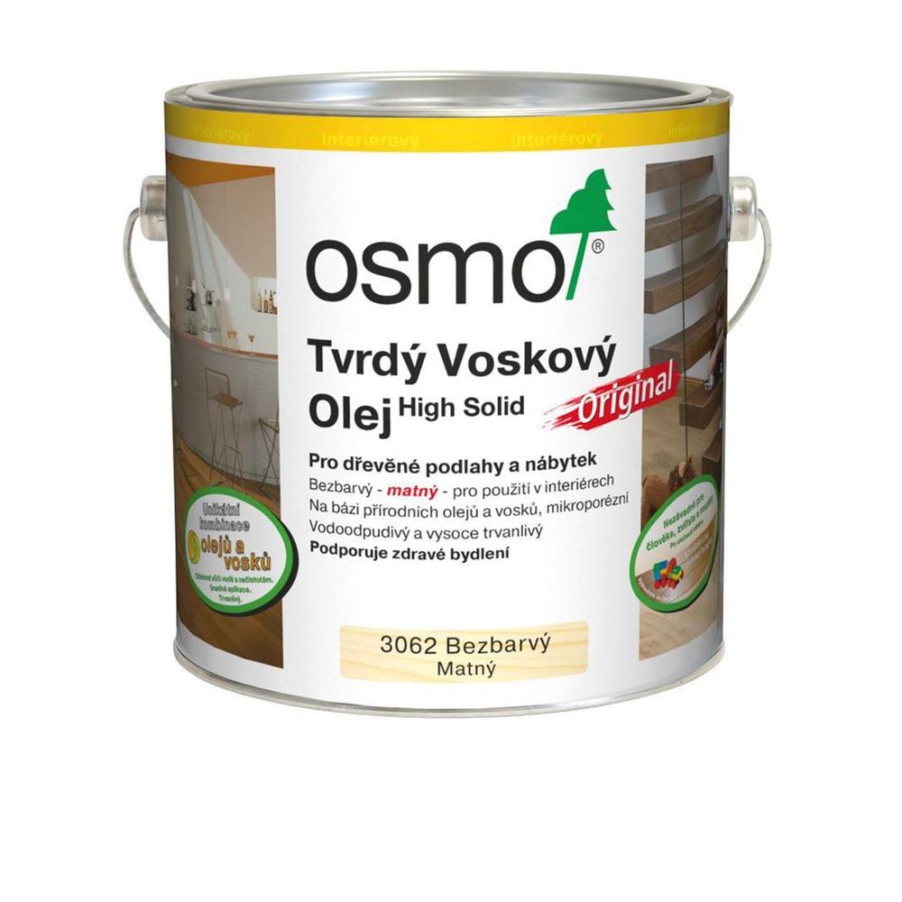 Osmo tvrdý voskový olej 3072 jantarový 2,5 l