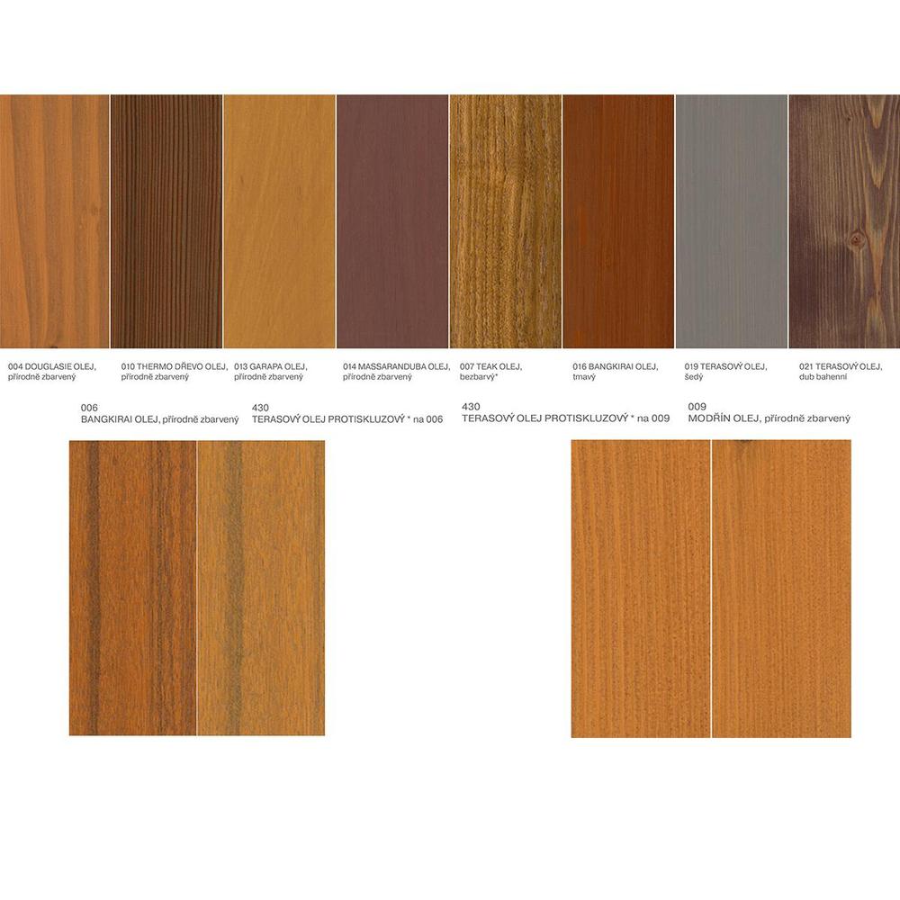 Osmo terasové oleje zbarvené 0,75 l