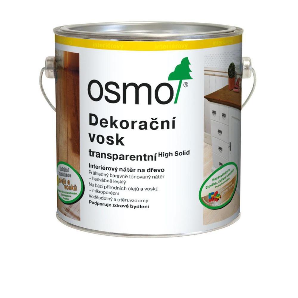 Osmo dekorační vosk transparentní odstín 3161 eben 0,75 l