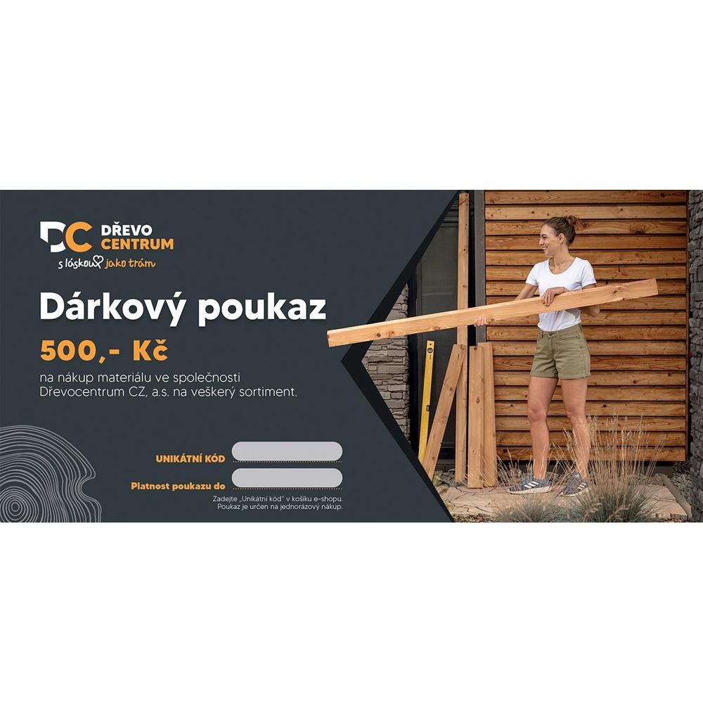 Dárkový poukaz 500 Kč