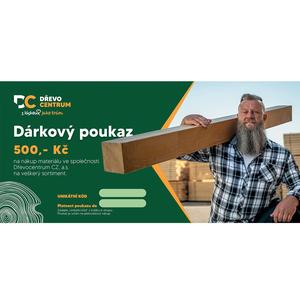 Dárkový poukaz 500 Kč