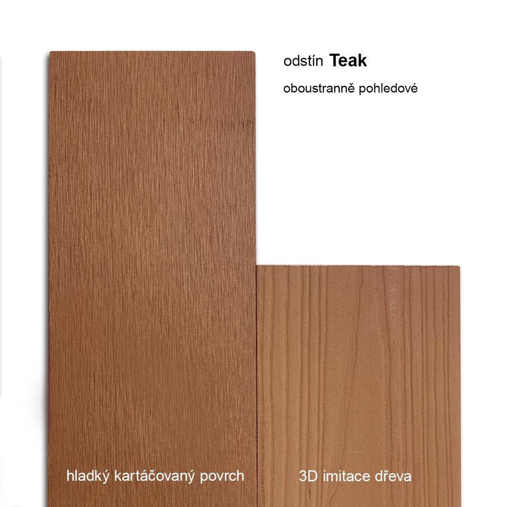 WPC plotovka 12 x 150 mm 1,5 m