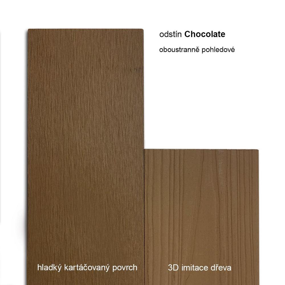 WPC plotovka 12 x 150 mm 1,5 m