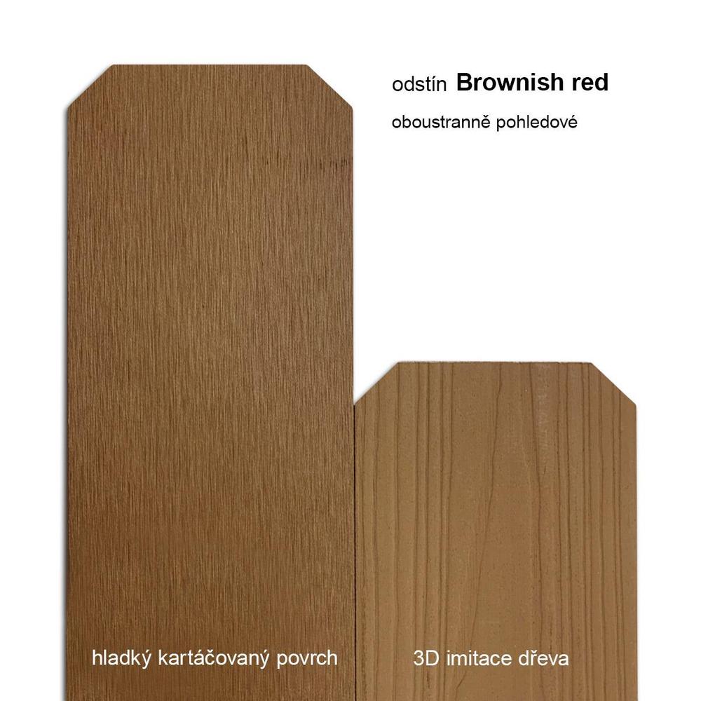 WPC plotovka 12 x 150 mm tříhranná hlava 1,5 m