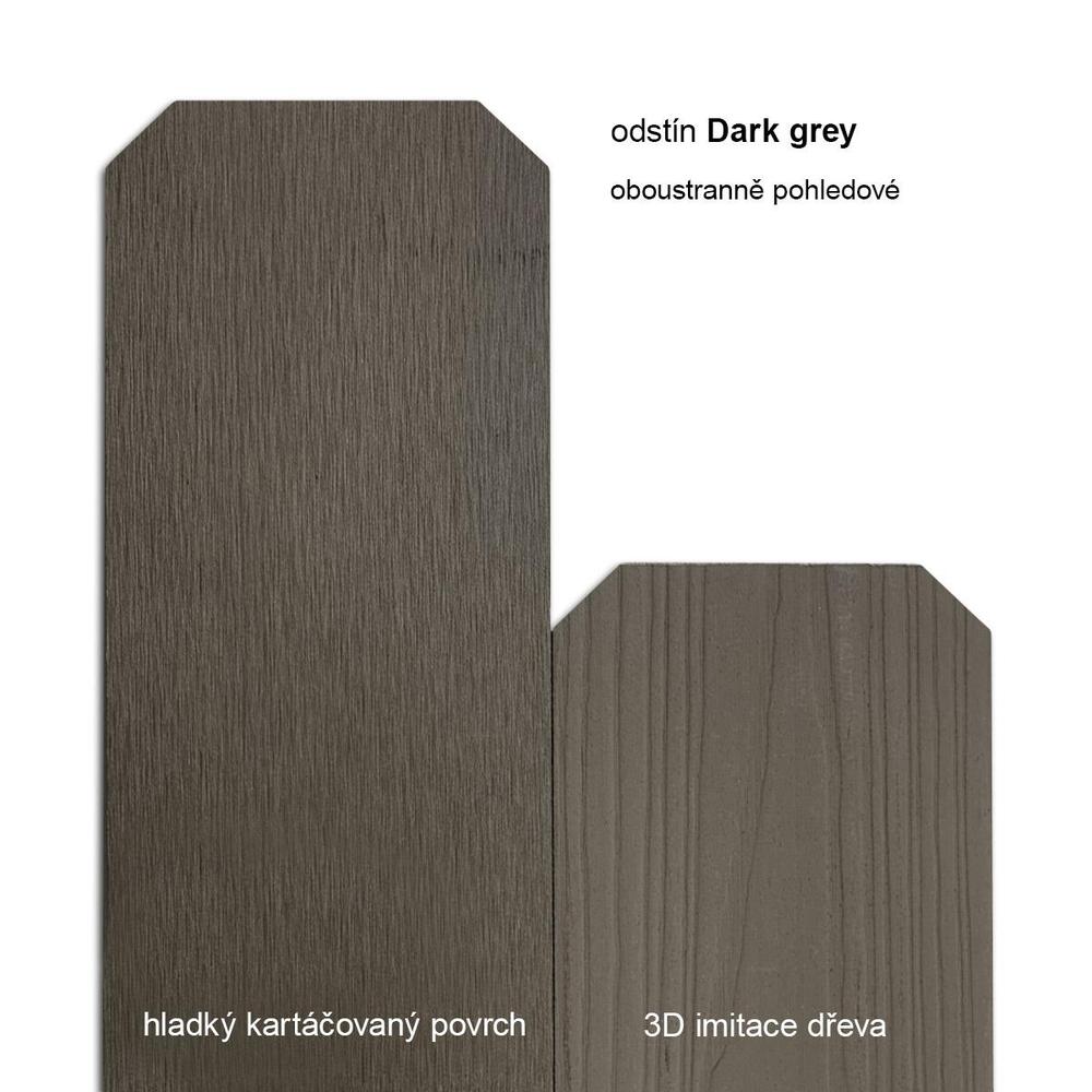 WPC plotovka 12 x 150 mm tříhranná hlava 1,5 m