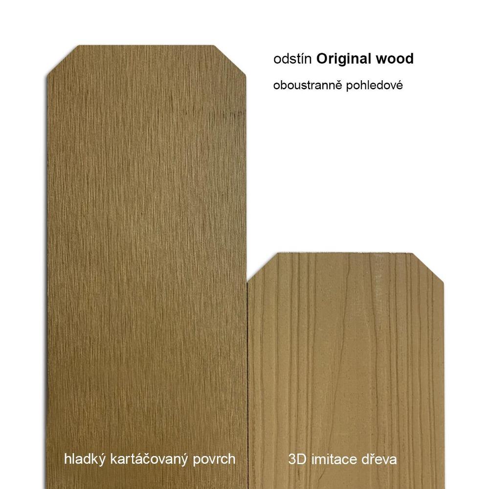 WPC plotovka 12 x 150 mm tříhranná hlava 2,5 m