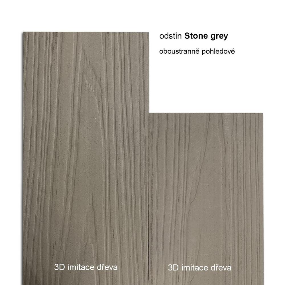 WPC plotovka 13 x 90 mm 2,5 m