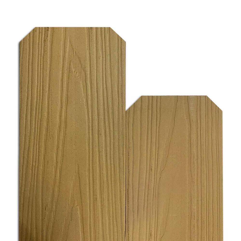 WPC plotovka 13 x 90 mm tříhranná hlava 4 m