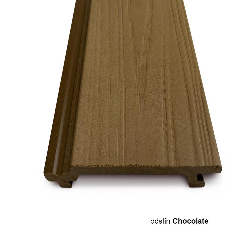 WPC fasádní profil 21 x 156 mm 2,9 m