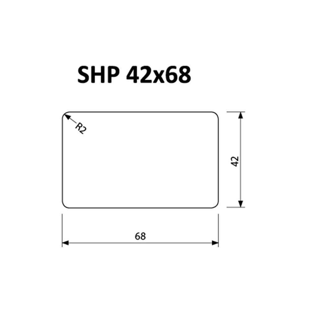 Hoblovaný hranol Thermowood borovice SHP 42 x 68 mm