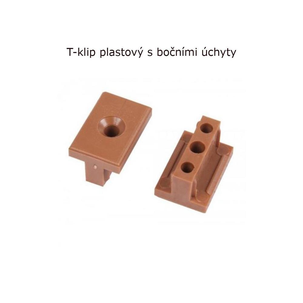 T-klip plastový