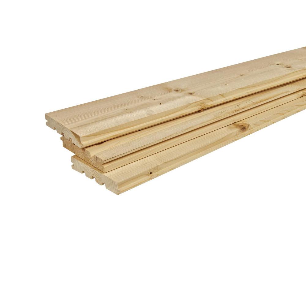 Smrková podlahová palubka 24 x 146 mm 5 m AB